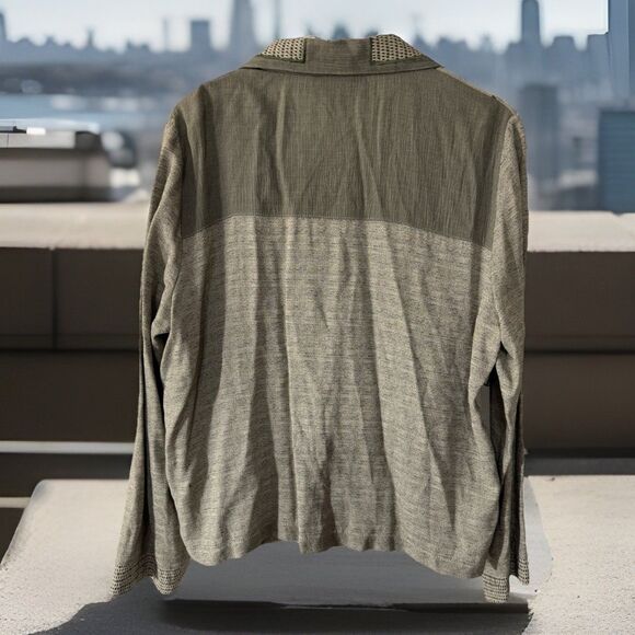 VTG 80s Office Lady Saint Germain Paris Sz L  Grandma Meet CottageCore DeadStock - Picture 2 of 9